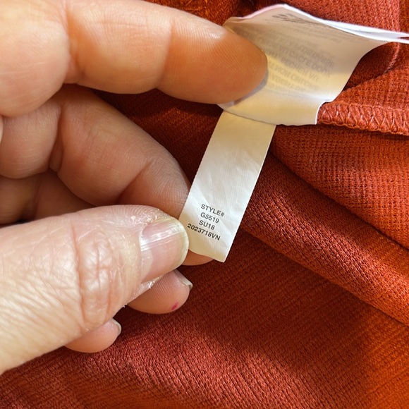 Madewell top, cross tie back L - Picture 5 of 5